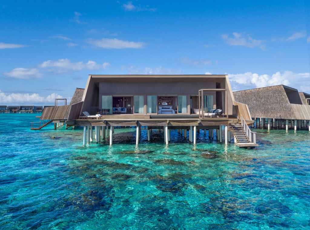 St Regis Maldives Vommuli Resort overwater villa