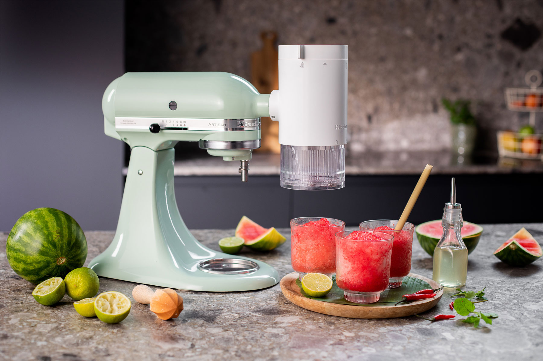 KitchenAid's Shave Ice Attachment Makes Even The Hottest Days, SuperCool!