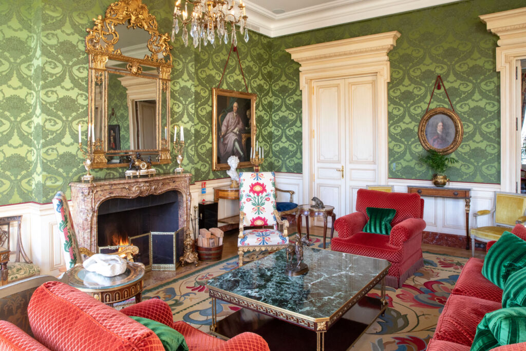 The Grand Salon inside the private mansion