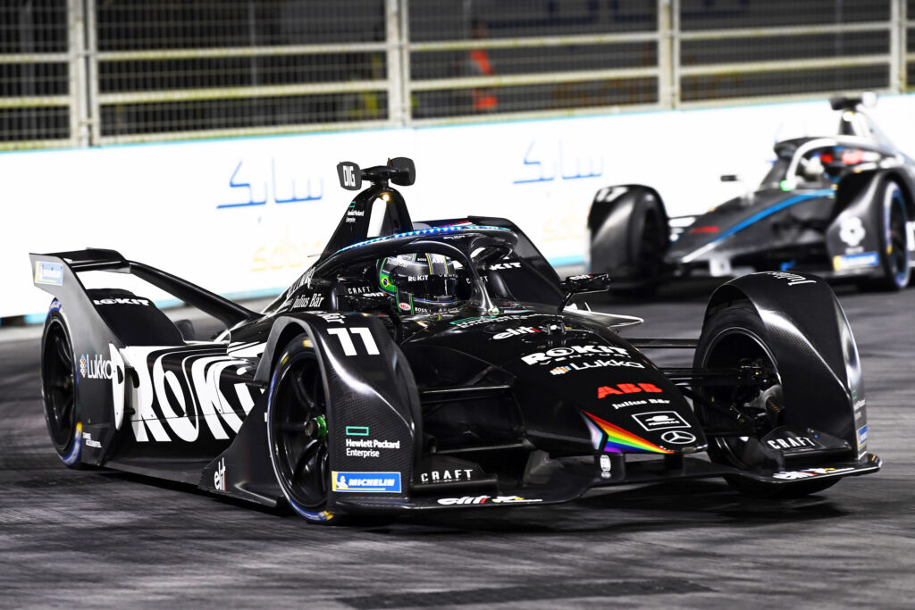 The 2022 Formula E Race at London's ExCel