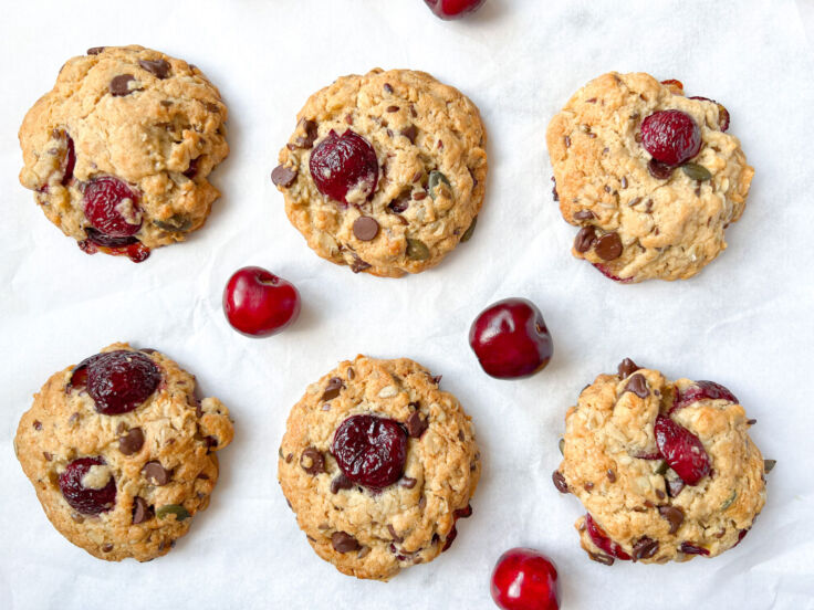Delicious Picota Cherry Chocolate Cookies By Nutritionist Rhiannon Lambert