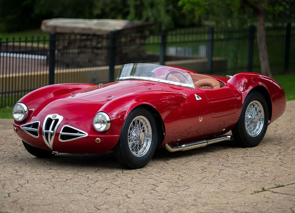 Gene Ponder's 1952 Alfa Romeo 1900 C52 Disco Volante Fianchi Stretti recreation