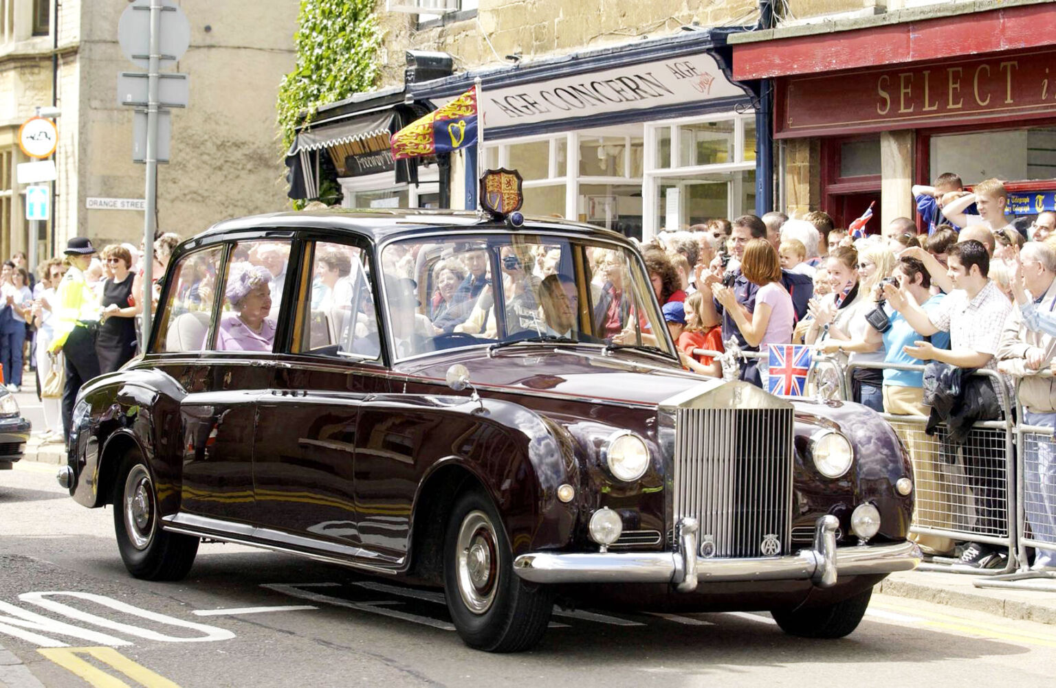 Her Majesty Queen Elizabeth II, RollsRoyce And Bentley Motor Cars