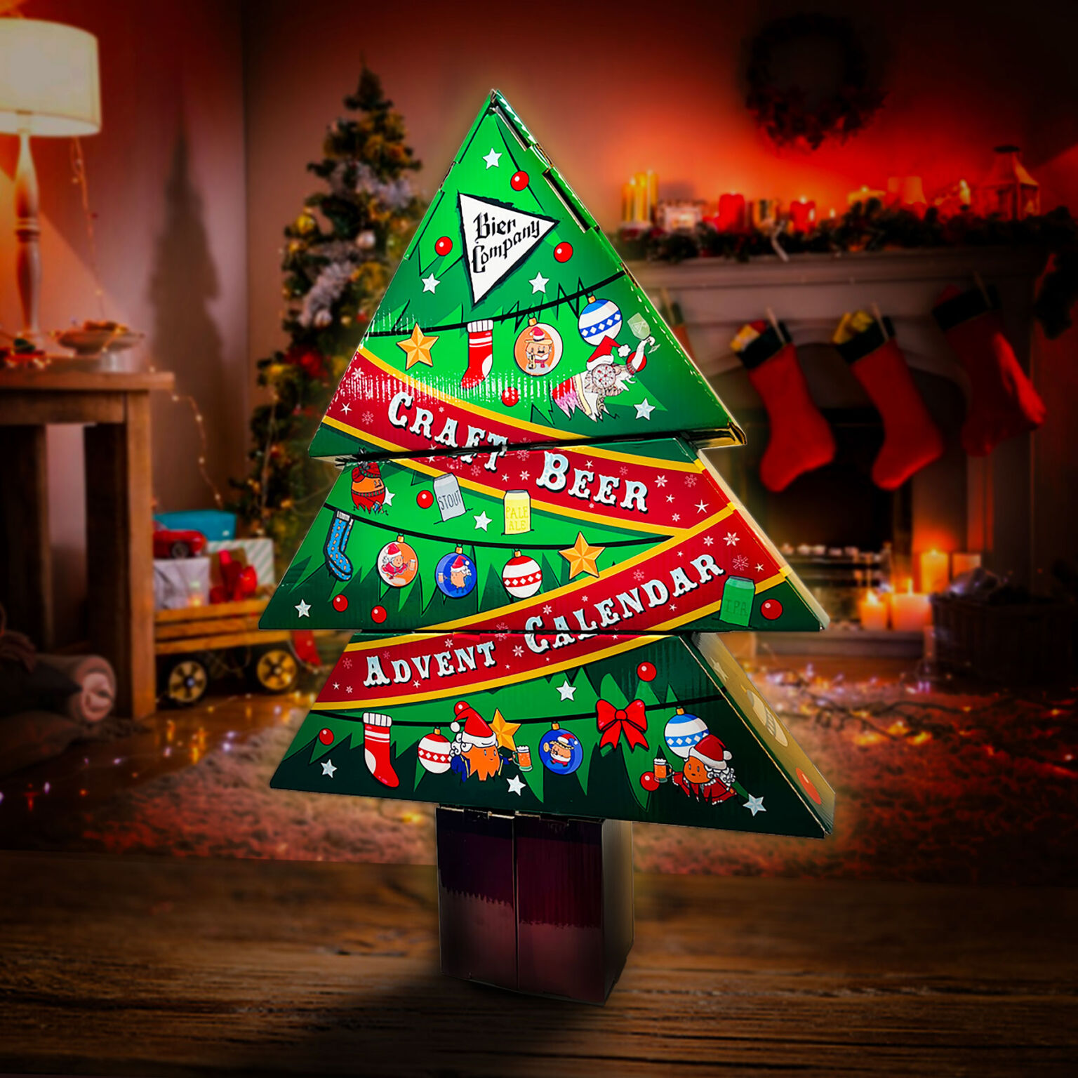 Bier Company's 90 Cm Tall Ultimate Craft Beer Advent Calendar