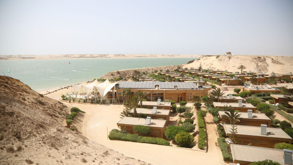 An aerial view of the Dakhla Club