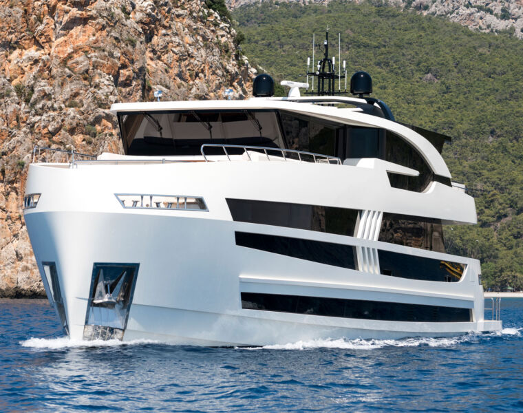 Lazzara Yachts 87ft Sandro Motor Yacht Proves Bigger Isn't Always Better