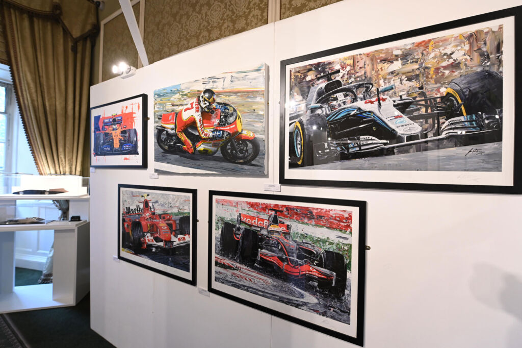 The Royal Automobile Club's annual Art of Motoring exhibition