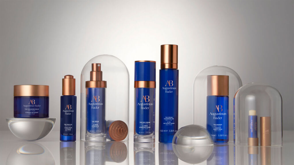 The full range of products offered by the German skincare brand
