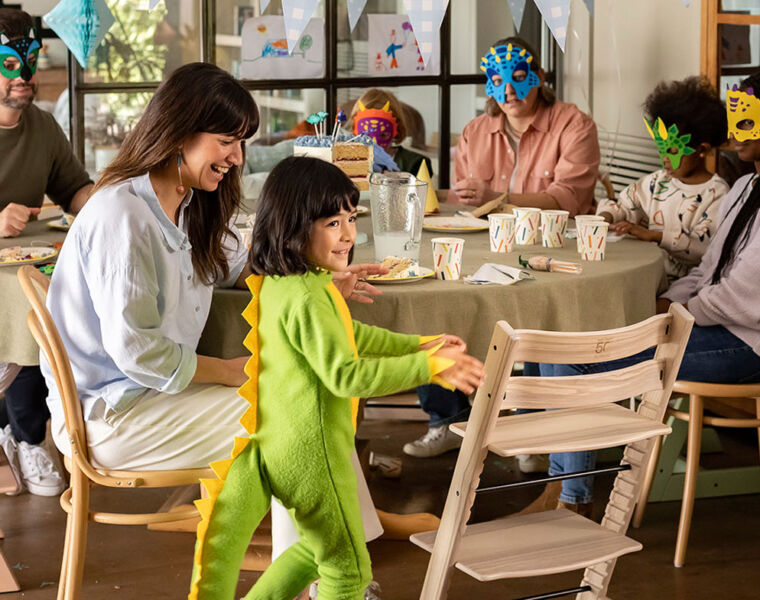 Taking A Seat In The Stokke 50th Anniversary Tripp Trapp Chair