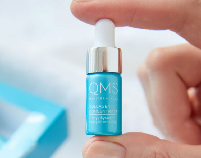 A QMS Medicosmetics Collagen Concentrate 7-day System ampoule