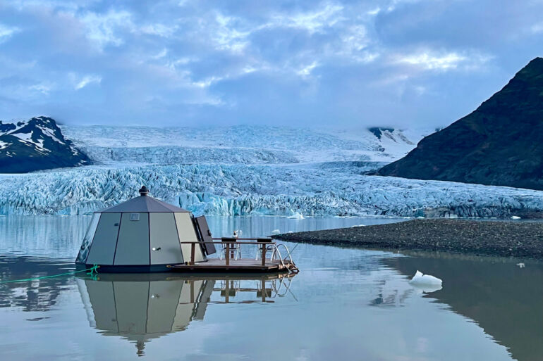Sleep Suspended In An Igloo On An Icelandic Lagoon This Winter