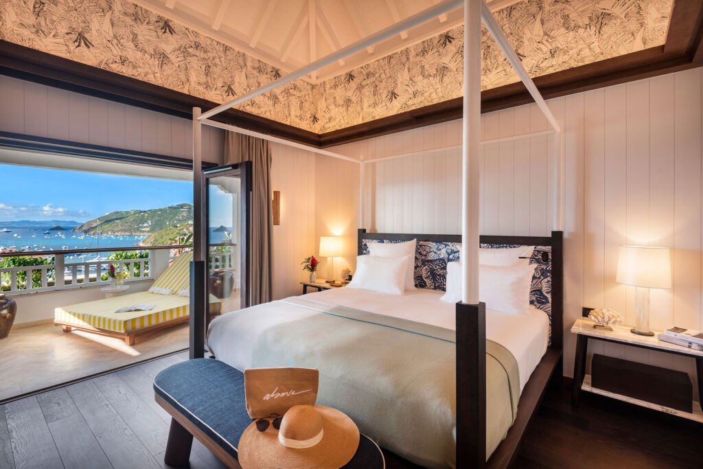 Inside on the spectacular bedroom suites
