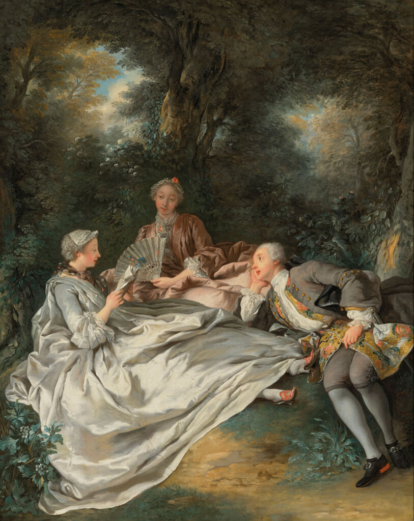 Jean-François de Troy's, The Reading Party