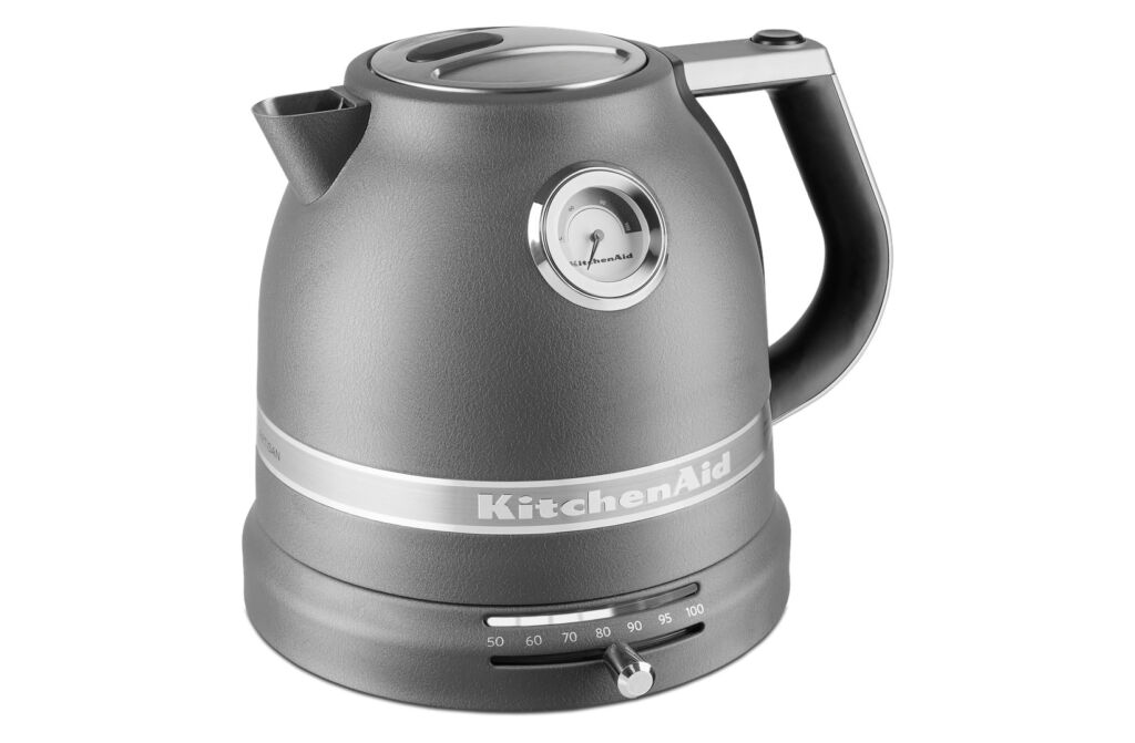 A side view of the Imperial Grey kettle we tested