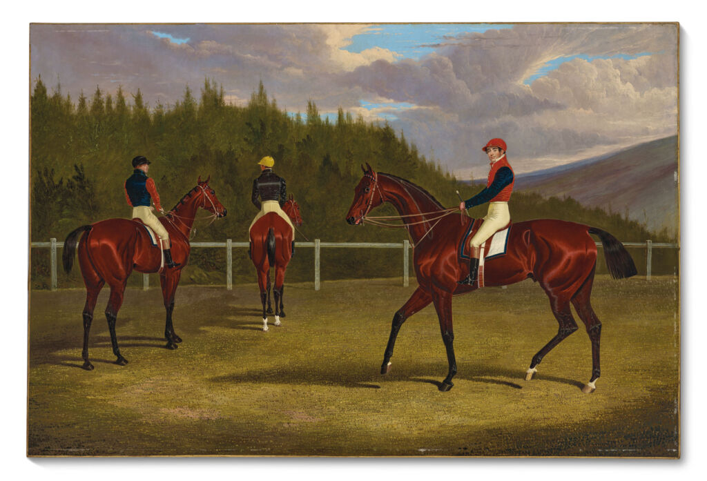 Lot 100 John Frederick Herring's The Start of the Goodwood Gold Cup