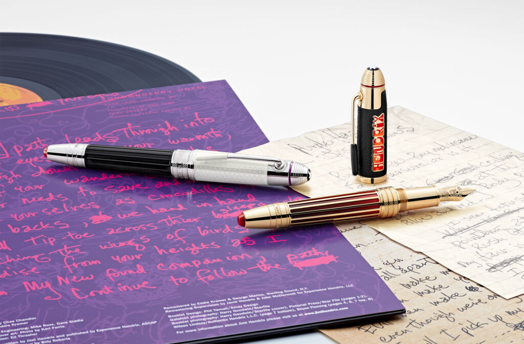 Montblanc Unveils Three Limited Edition Pens In Tribute To Jimi Hendrix