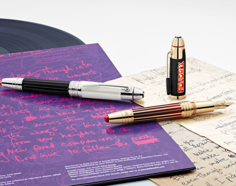 Montblanc Unveils Three Limited Edition Pens In Tribute To Jimi Hendrix
