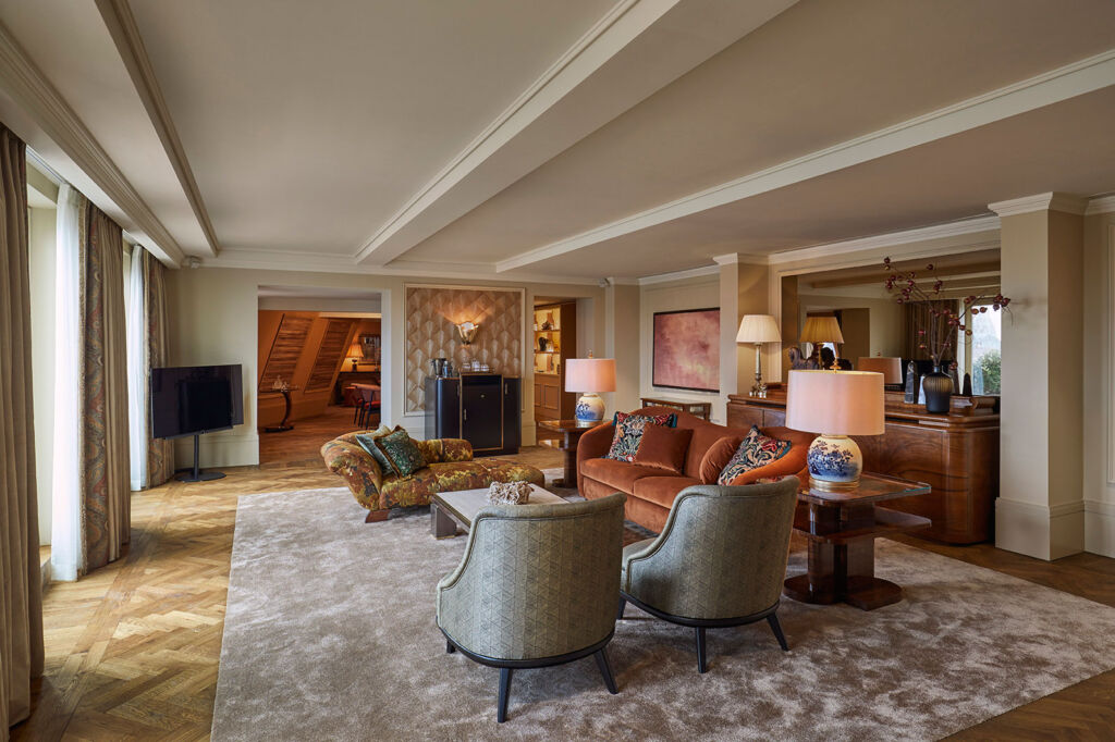 The interior of the Royal Penthouse suite