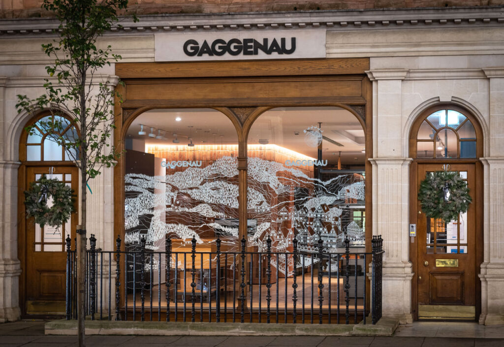 Gaggenau Brings Festive Joy to London with its Unique Window Display