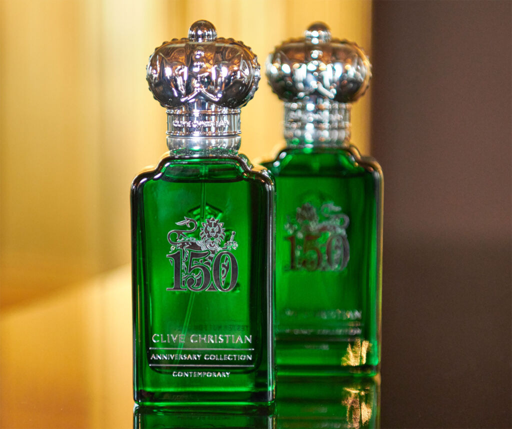 A bottle of the limited edition Contemporary Perfume