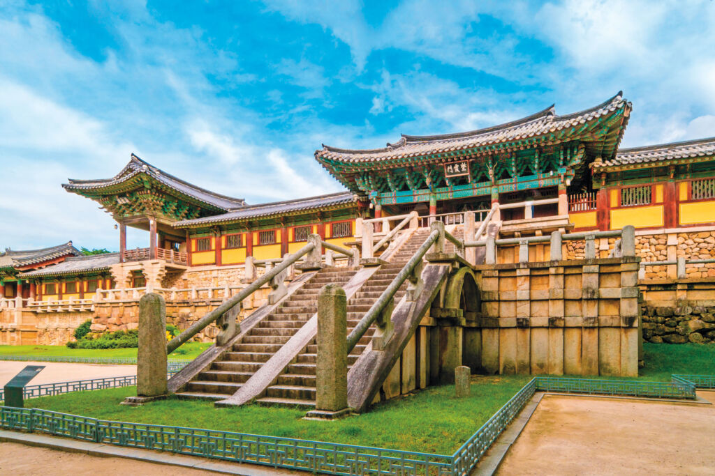 The Bulguksa Temple in Gyeongju