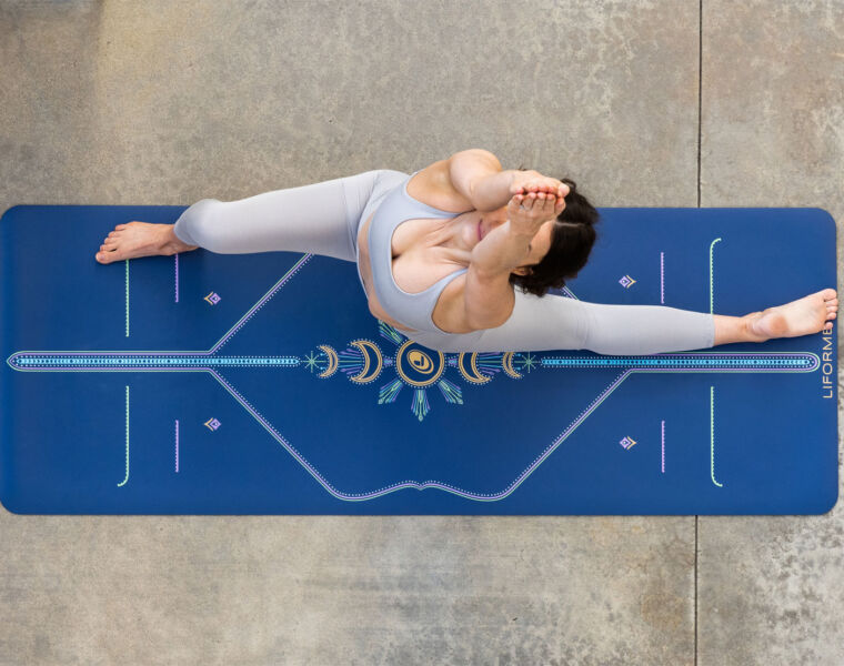 The Cosmic Moon Yoga Mat from Liforme Helps You Embrace Your Lunar Rhythm
