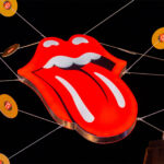 The Rolling Stones Logo in Carnaby Street