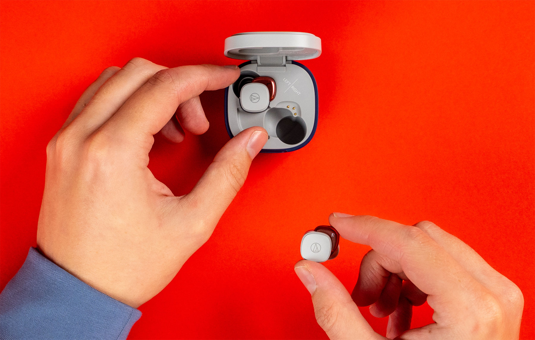 Audio-Technica's ATH-SQ1TW Wireless Earphones, Simple And Very Effective