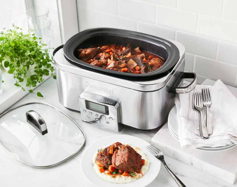 The New GreenPan PFAS-Free Slow Cooker is a Low & Slow Energy Bill Reducer