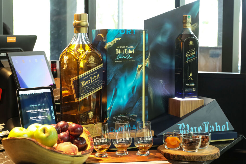 Johnnie Walker Celebrates History with its Rare Port Dundas & Blue Label Ghost