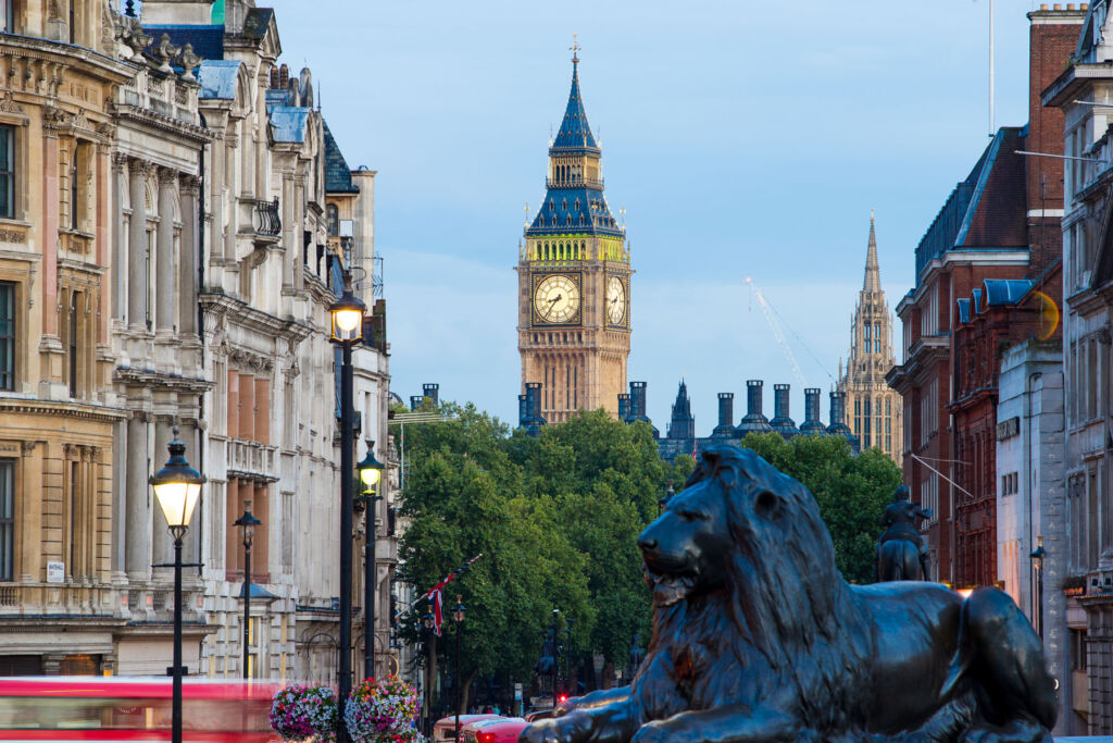 London's iconic Big Ben clock tower