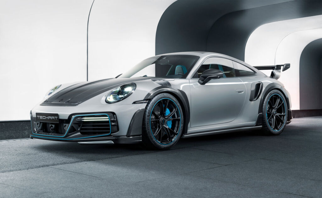 A grey coloured edition of the customised 911