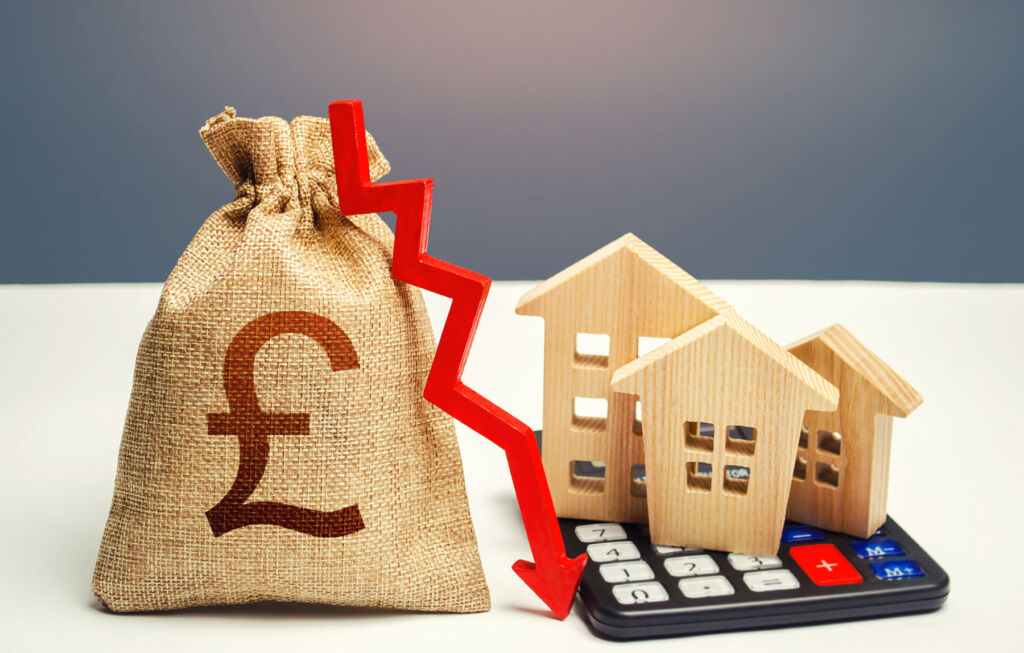 Property Sales Down by 40% in Some UK Regions Since First Interest Rate Rise
