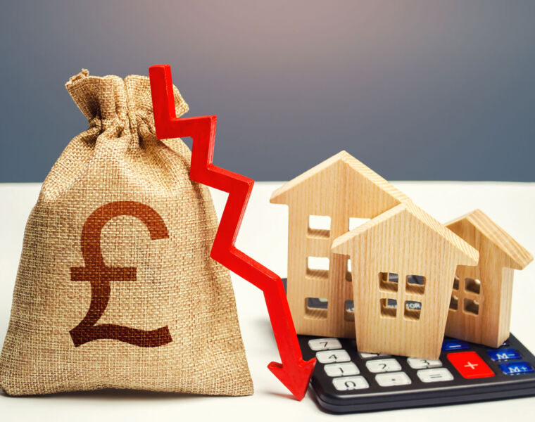 Property Sales Down by 40% in Some UK Regions Since First Interest Rate Rise