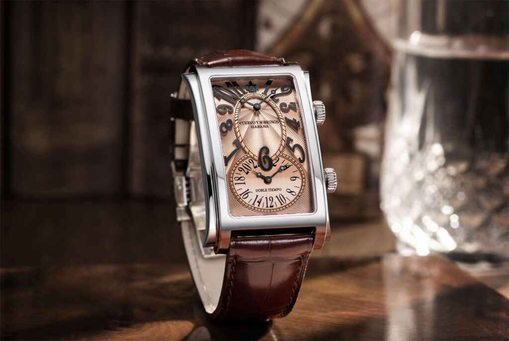 The Cuervo y Sobrinos Prominente Doble Tiempo Limited Edition Timepiece