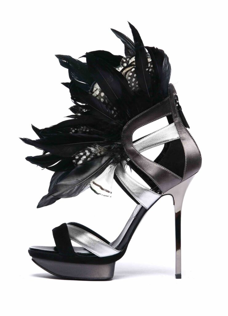 An extravagant shoe design by Diego Dolcini