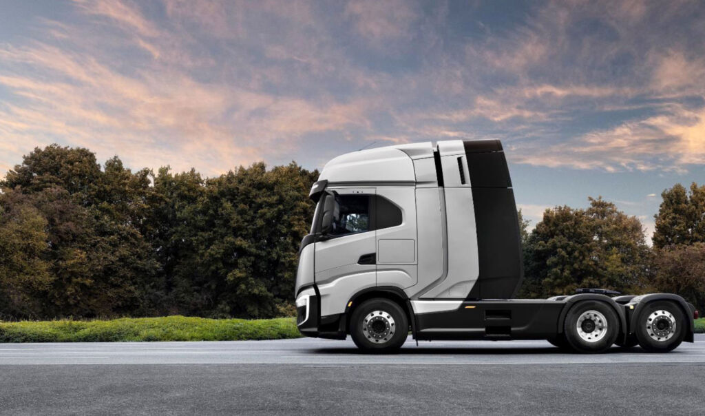 One of the hydrogen truck images from the white paper