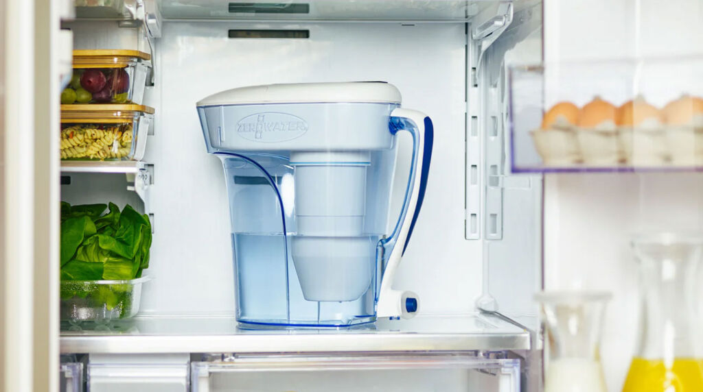 The water dispenser in a refrigerator