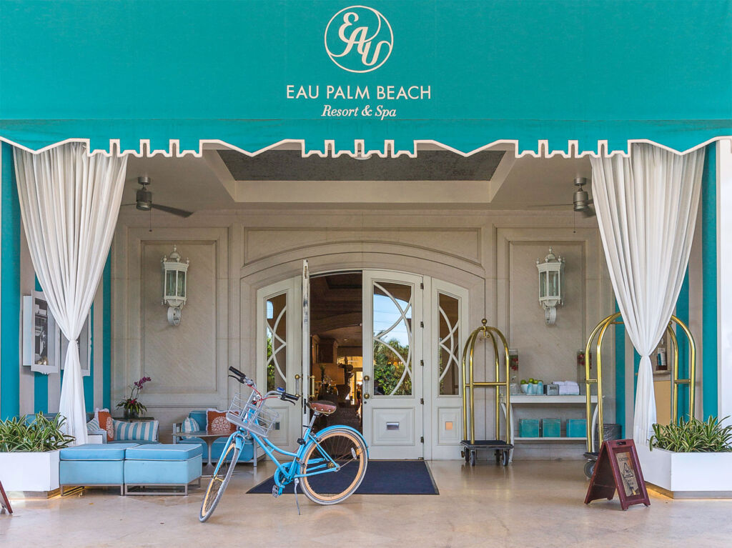Eau Palm Beach Resort and Spa entrance