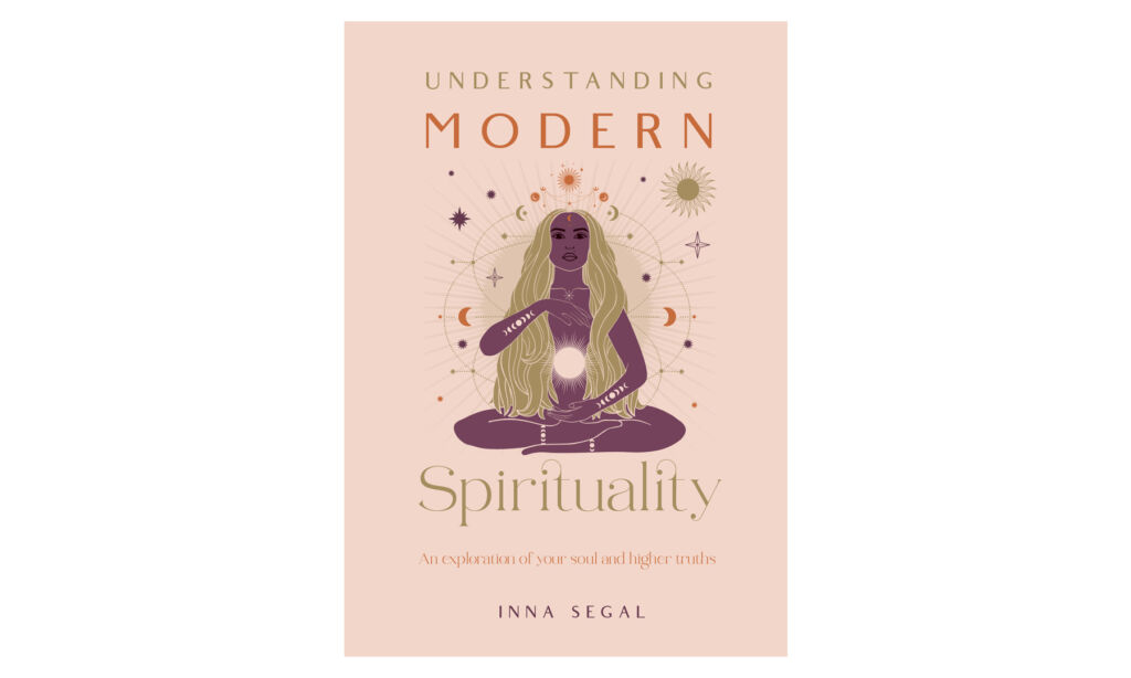 The front cover of Inna's new book, Understanding Modern Spirituality