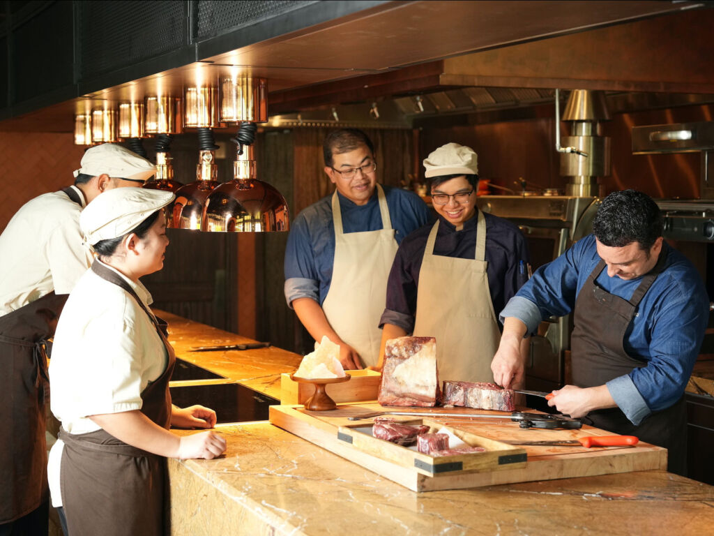 Chef Vincenzo and the team at the Village Butcher
