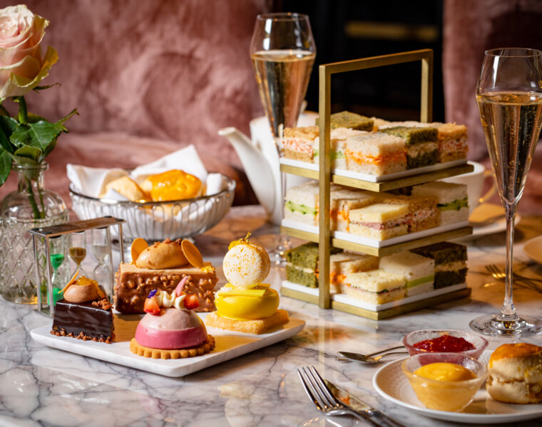The Londoner Celebrates Afternoon Tea Week at their Champagne Bar, The Stage