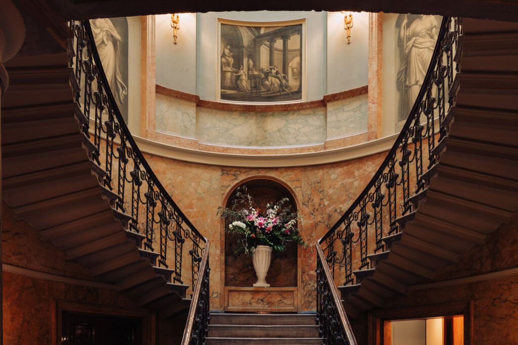 The Imperial staircase inside the property