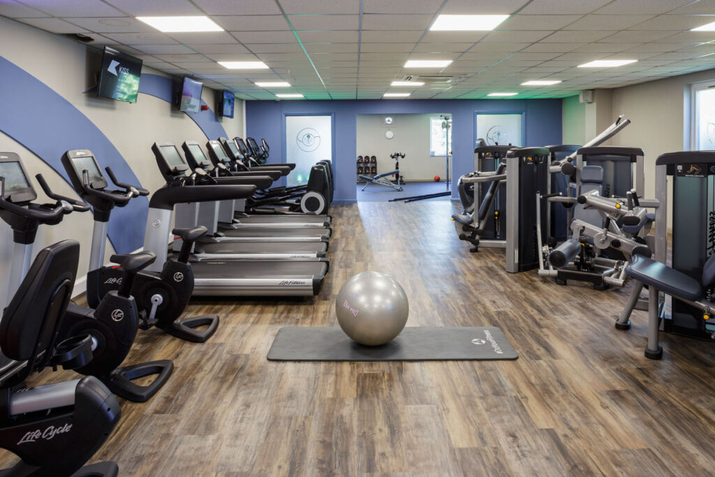 The hotel's well-equipped fitness centre