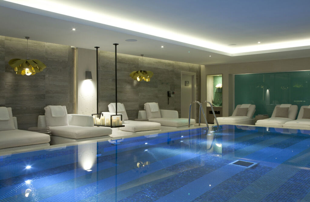 The Dormy House indoor swimming pool