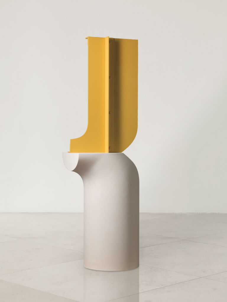 William Tucker RA, Subject and Shadow, 1962-2017, Aluminium and fibreglass, 207 x 64.8 x 50.8cm