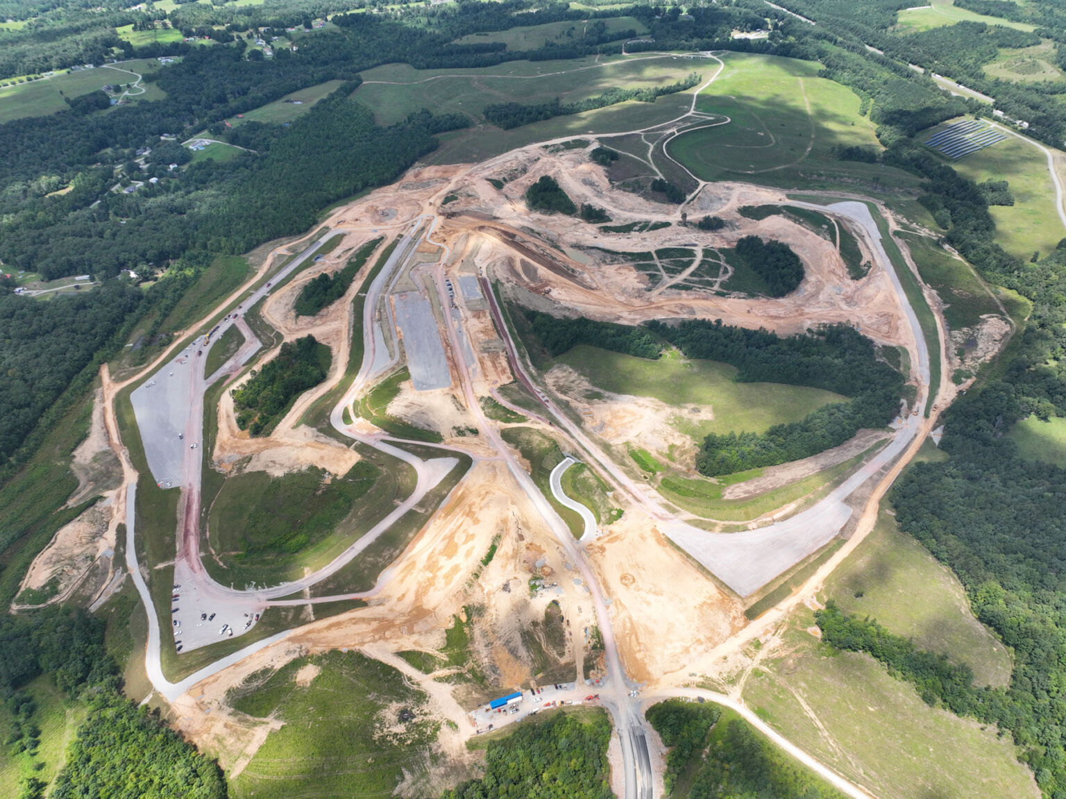 The Flatrock Motorsports Park And Starts To Take Shape