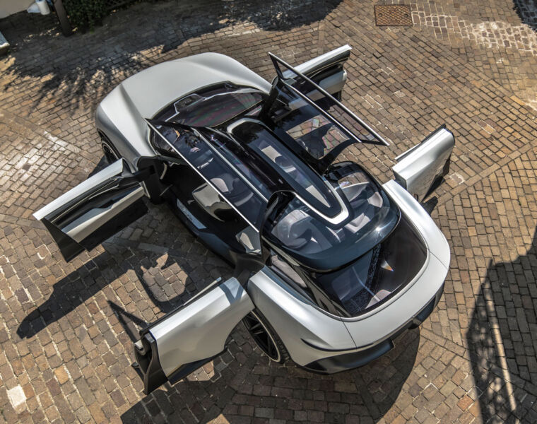 Inside Automobil Pininfarina's PURA Vision Electric Luxury Design Concept