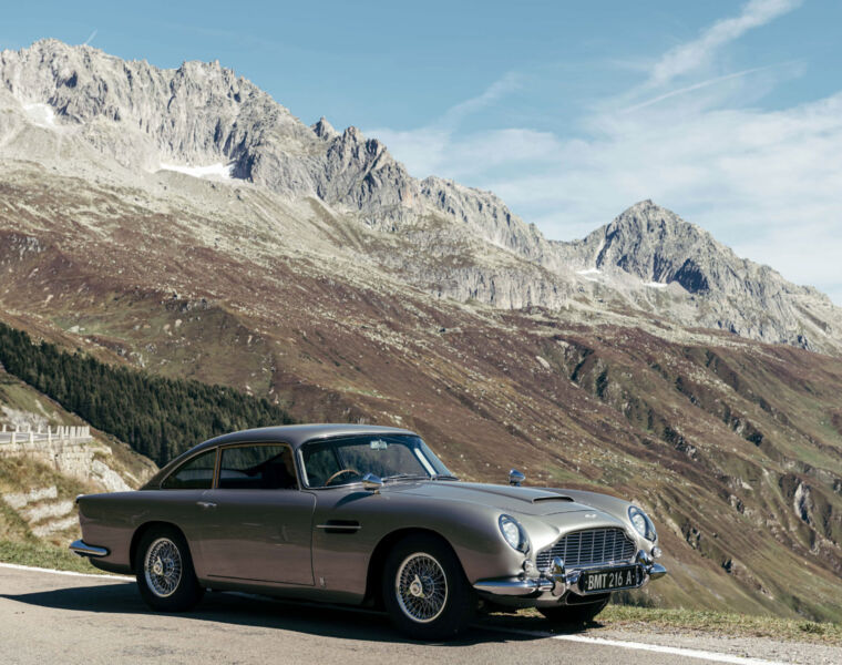 Genuine 'Bond' Aston Martin DB5 Leads British Rarities at Concours of Elegance 2023
