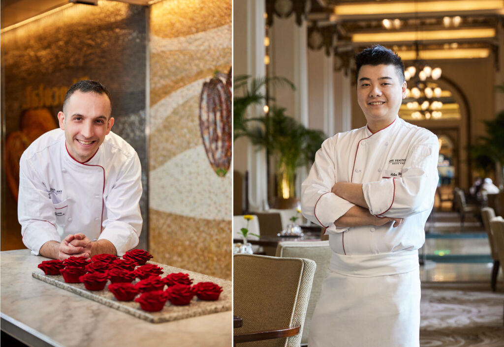Executive Pastry Chef Florian Couteau and Chef de Cuisine Anton Ho
